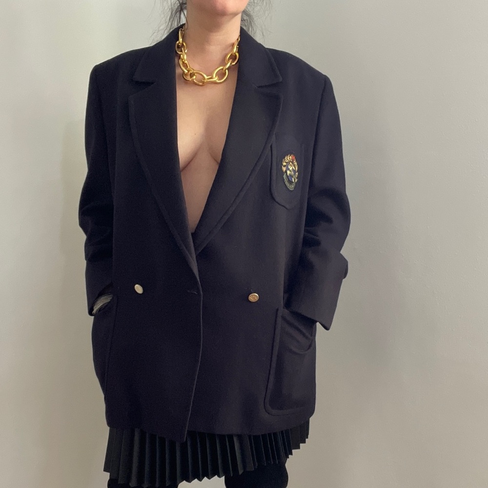SOLD Burberrys of London 1970s Equestrian Jacket - Picture 6 of 14